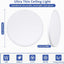 Lámpara techo led redonda regulable 3000K/4000K/6500K blanca