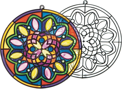 Paquete 12 a 8 pulg Sun Catcher acrílico circular