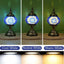 Lámpara mesa mosaico turco luz nocturna 3 colores