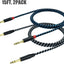 Cable TRS a TRS macho 1/4 pulg 15ft nailon trenzado para mezclador