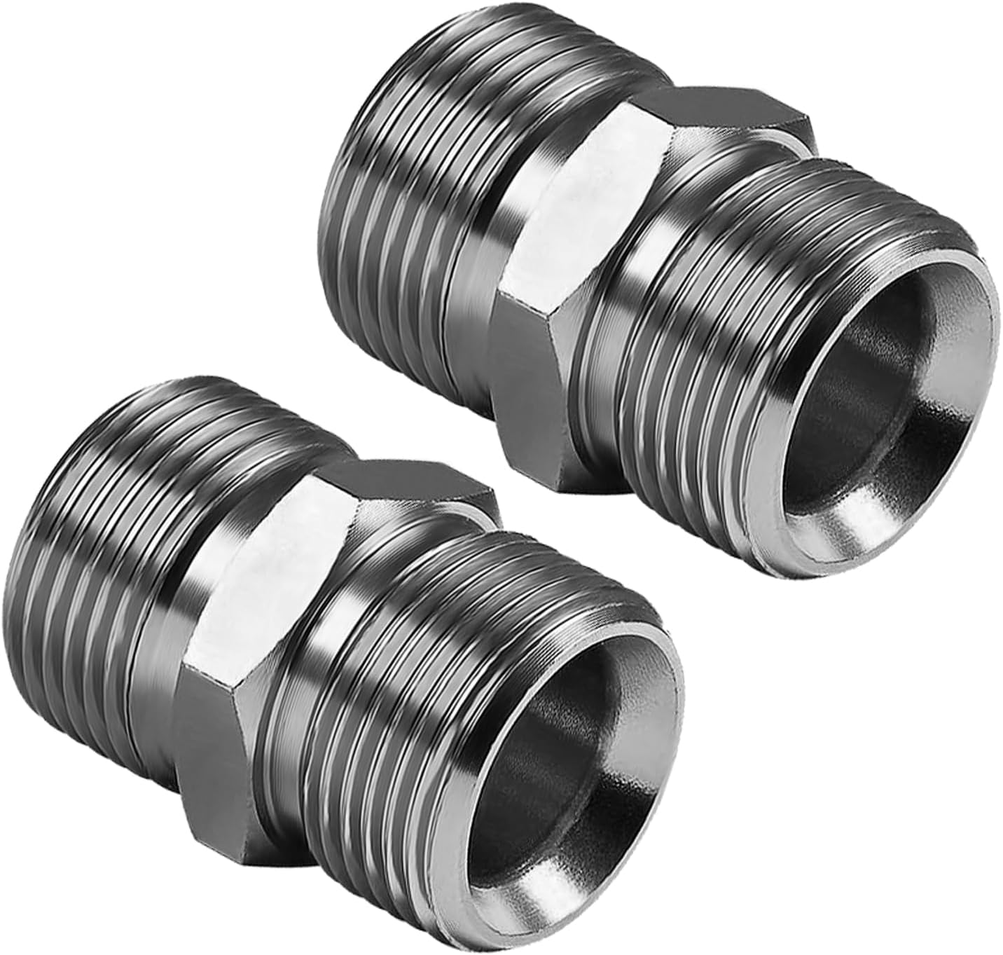 Acoplador manguera lavadora presión M22 5000 PSI 2 Uds