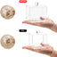 Dispensador Qtip 10oz organiz. baño transparente