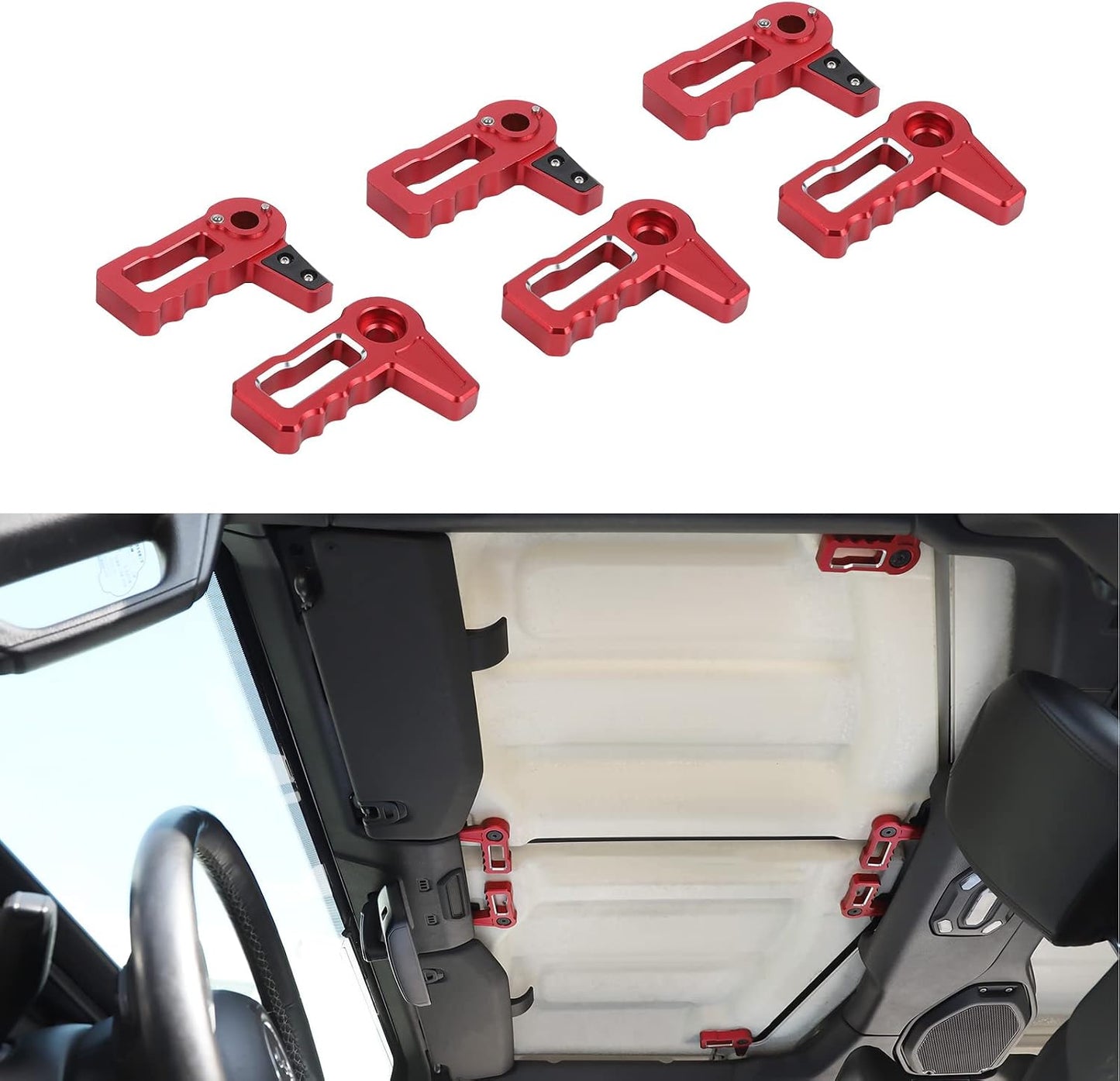 Pestillo panel Jeep Wrangler JL Gladiator JT manija