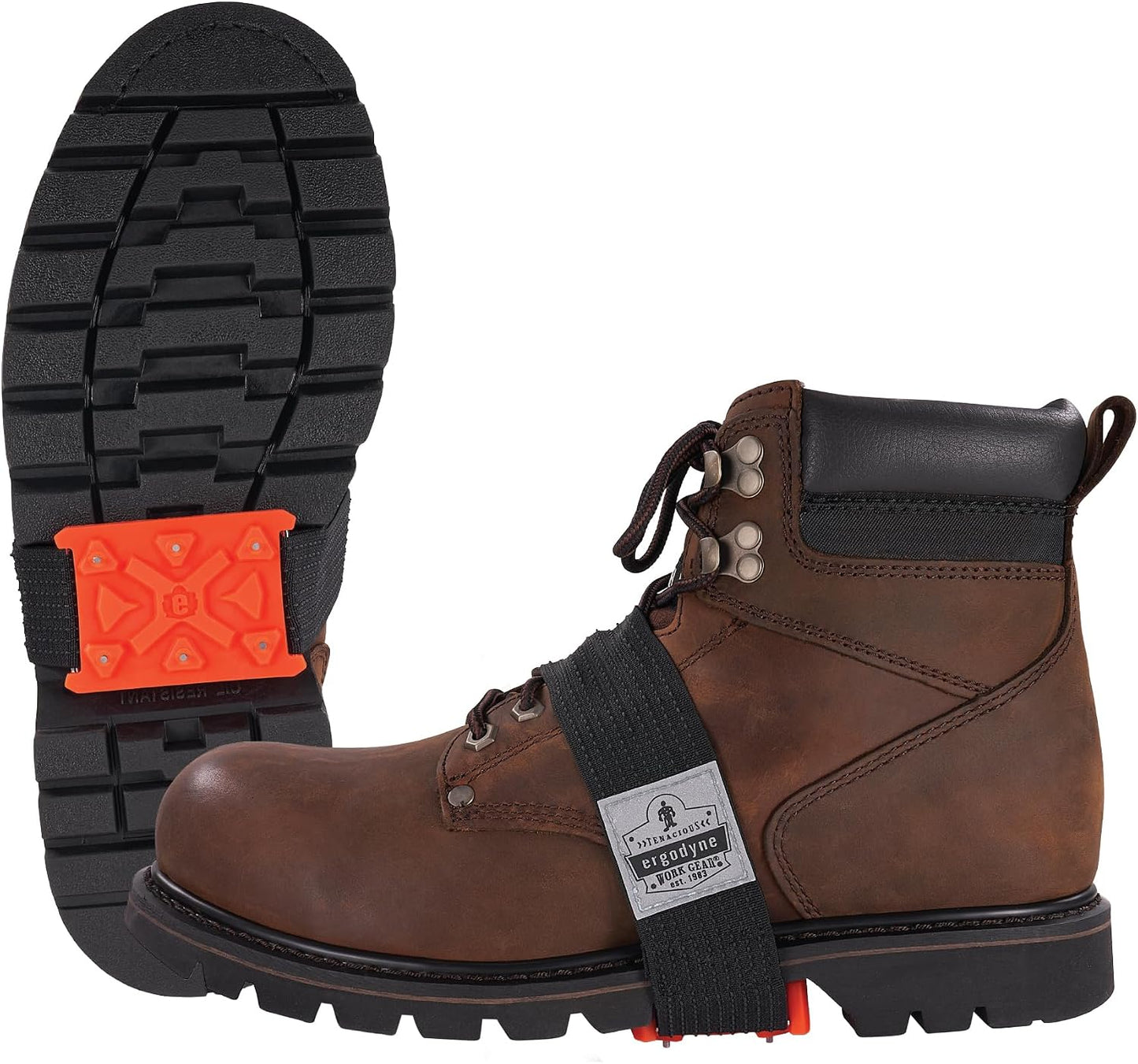 Crampones hielo suela media para botas tacón giran fácil