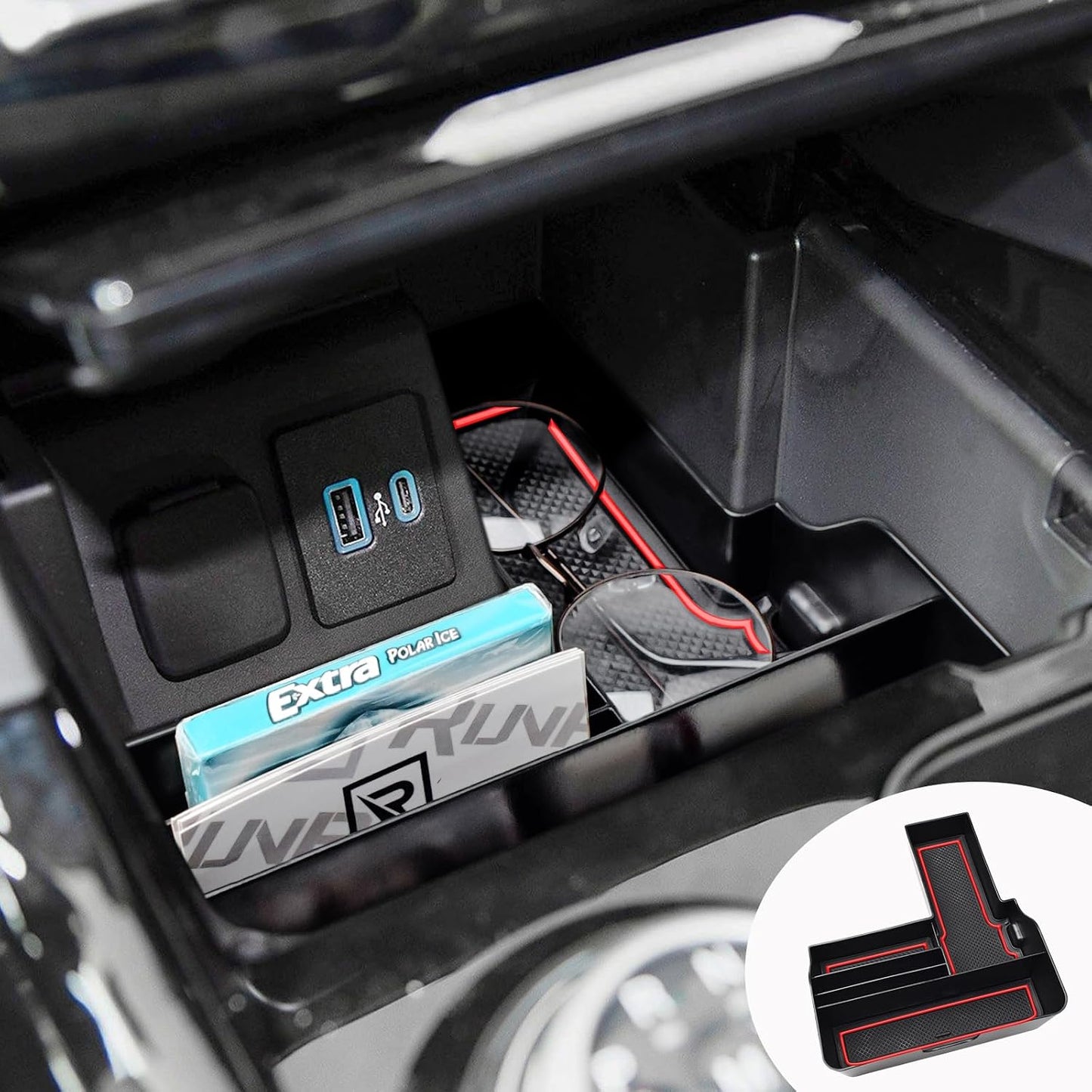 Bandeja organizadora consola Ford Explorer