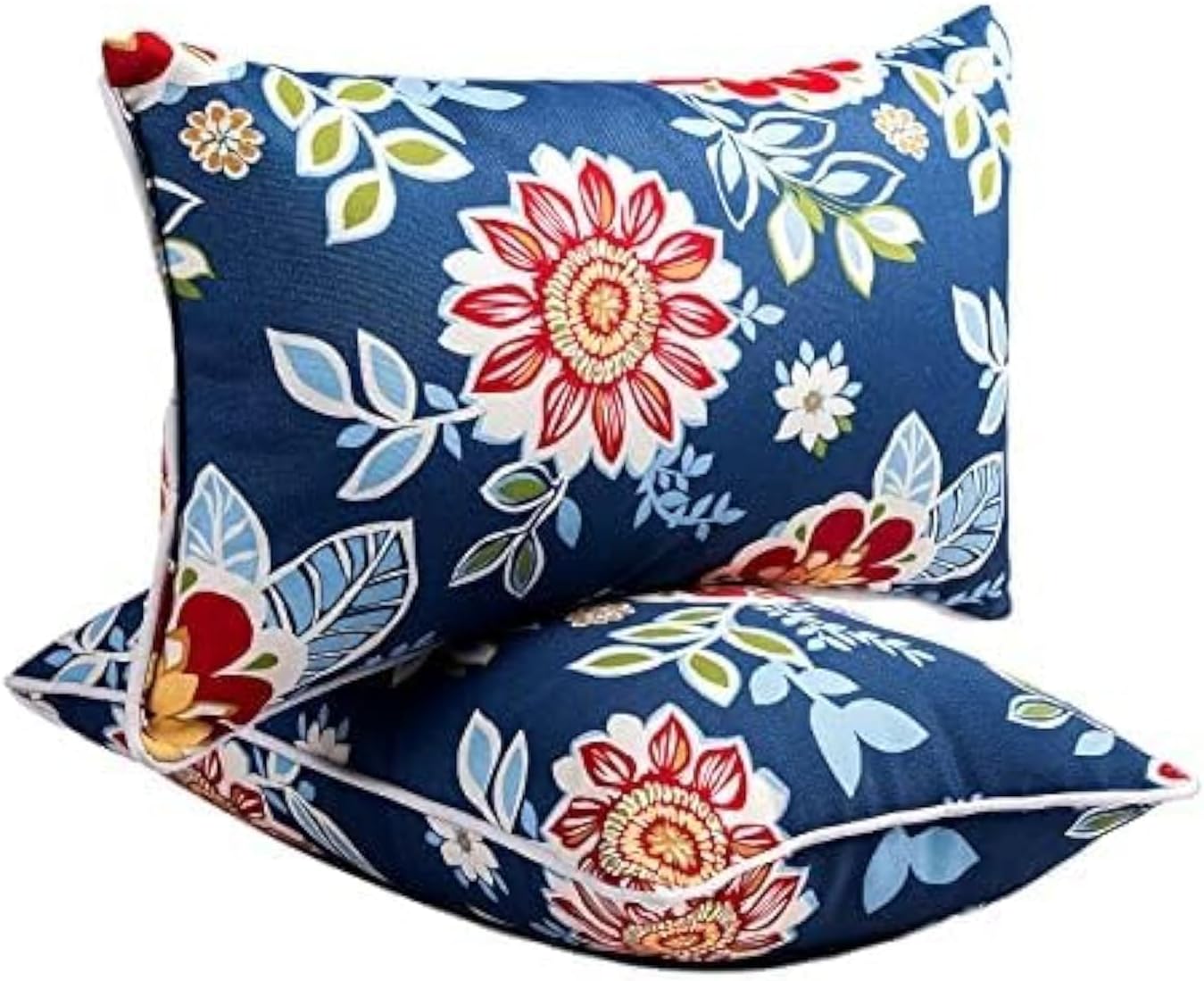 Set 2 Almohadas Lumbares Exteriores 12x20"