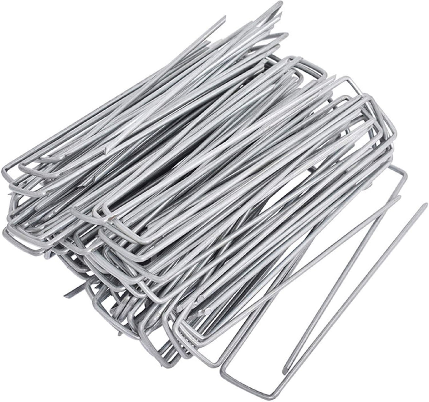 Grapas jardín galvanizadas acero 1000uds para paisaje
