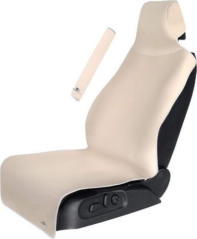 Funda neopreno antideslizante asiento coche universal marrón