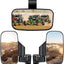 Set espejos UTV con vidrio templado 1.5-2pulg