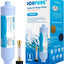 Filtro agua RV con protector manguera NSF 42 GAC KDF