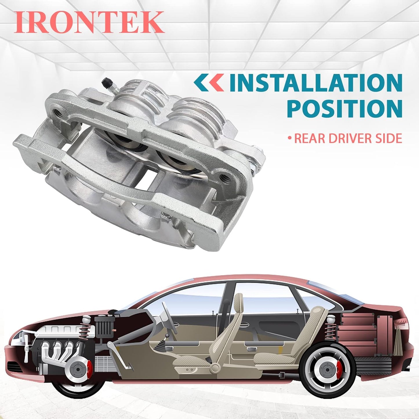 Pinza freno delantera derecha 2002-05 Trailblazer Envoy