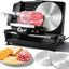 Rebanadora carne 220W 9pulg 2 cuchillas acero inox