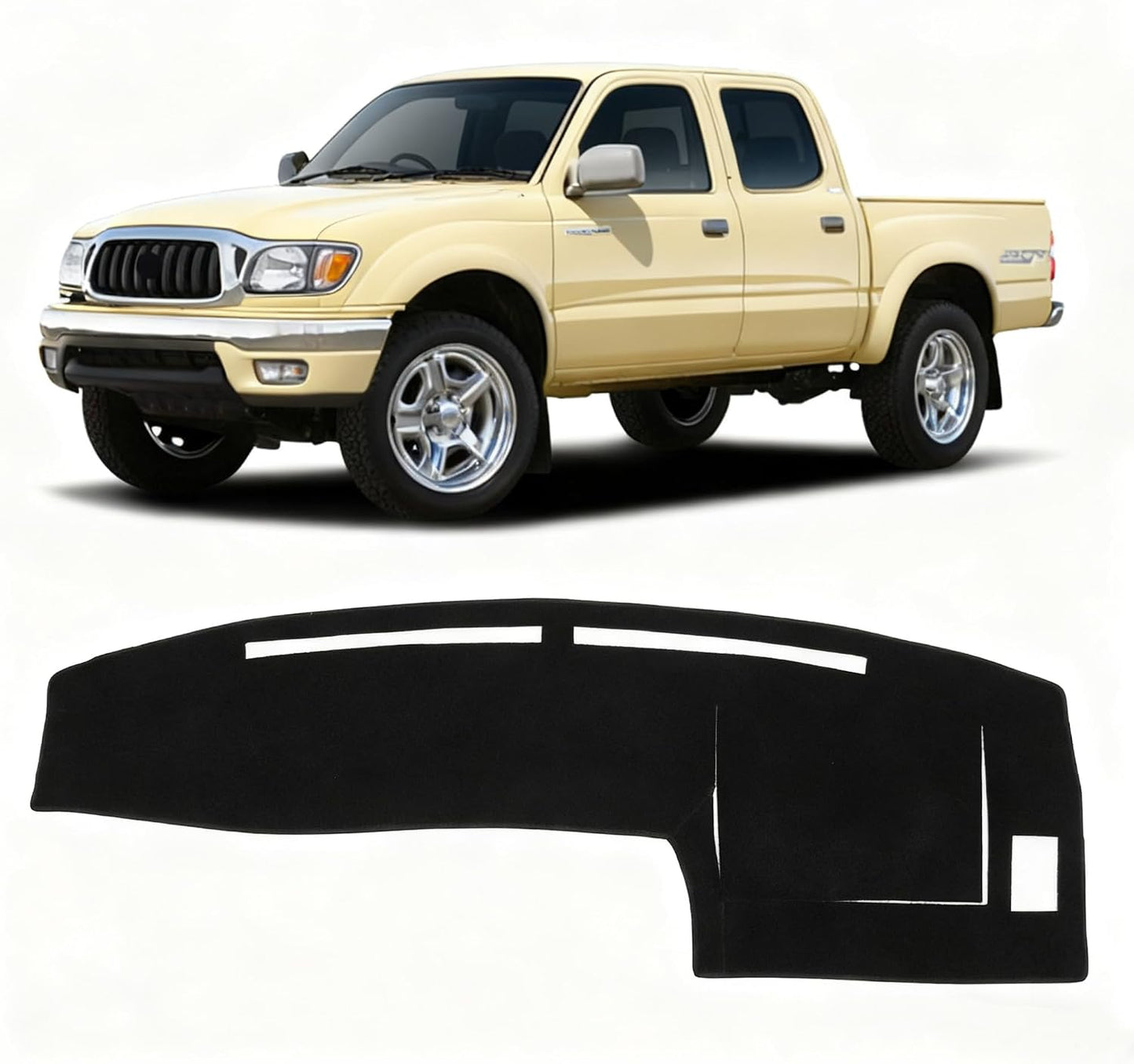 Cubierta salpicadero Toyota Tacoma 1998 poliéster antiderrap