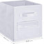 Cubos almacenamiento tela set 8 11" con etiquetas plegables