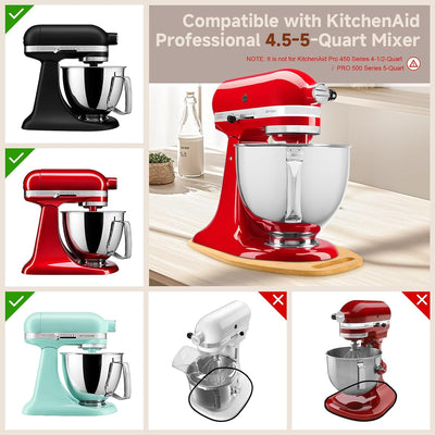 Deslizador batidora comp KitchenAid 4.5-5qt almacenamiento cocina