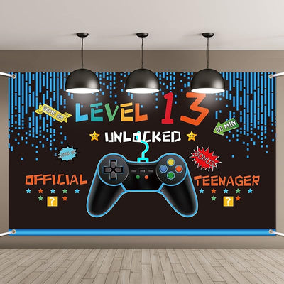 Decoración cumpleaños videojuegos para niños y adolescentes
