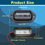 2 Luces LED Rojas 12-24V Impermeable Universal para Camión