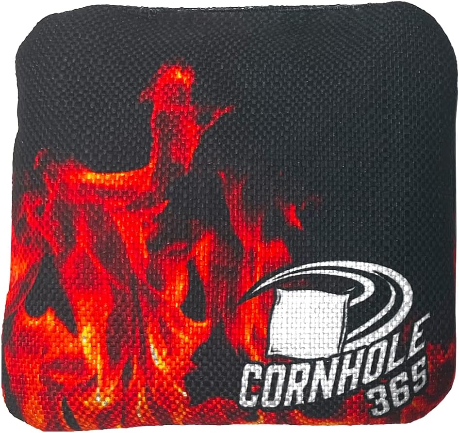 Bolsas Cornhole tela poliéster relleno resina uso interior
