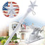 Kit asta bandera casa soporte 5ft resistente 3x5 al aire