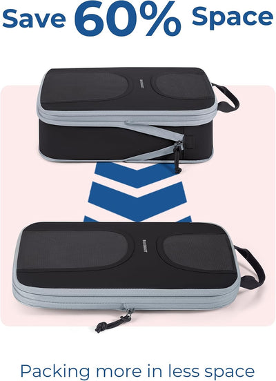 Juego 6 cubos compresión para maletas viaje