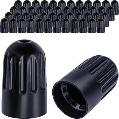 50 Pzas Tapas Vástago TPMS Plástico Negro Universal Coches SUV