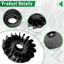 Kit ventilador pantalla volante comp B&S John Deere E100 D100