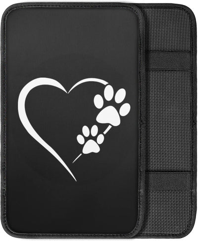 Funda reposabrazos coche neopreno estampado pata perro