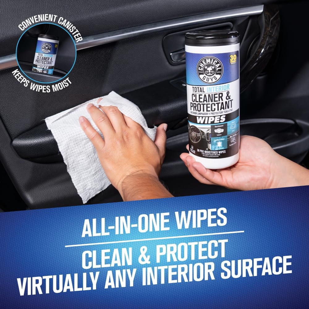 Toallitas interiores automóvil VRP 60uds