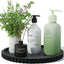 Bandeja silicona baño encimera redonda 10" decorativa