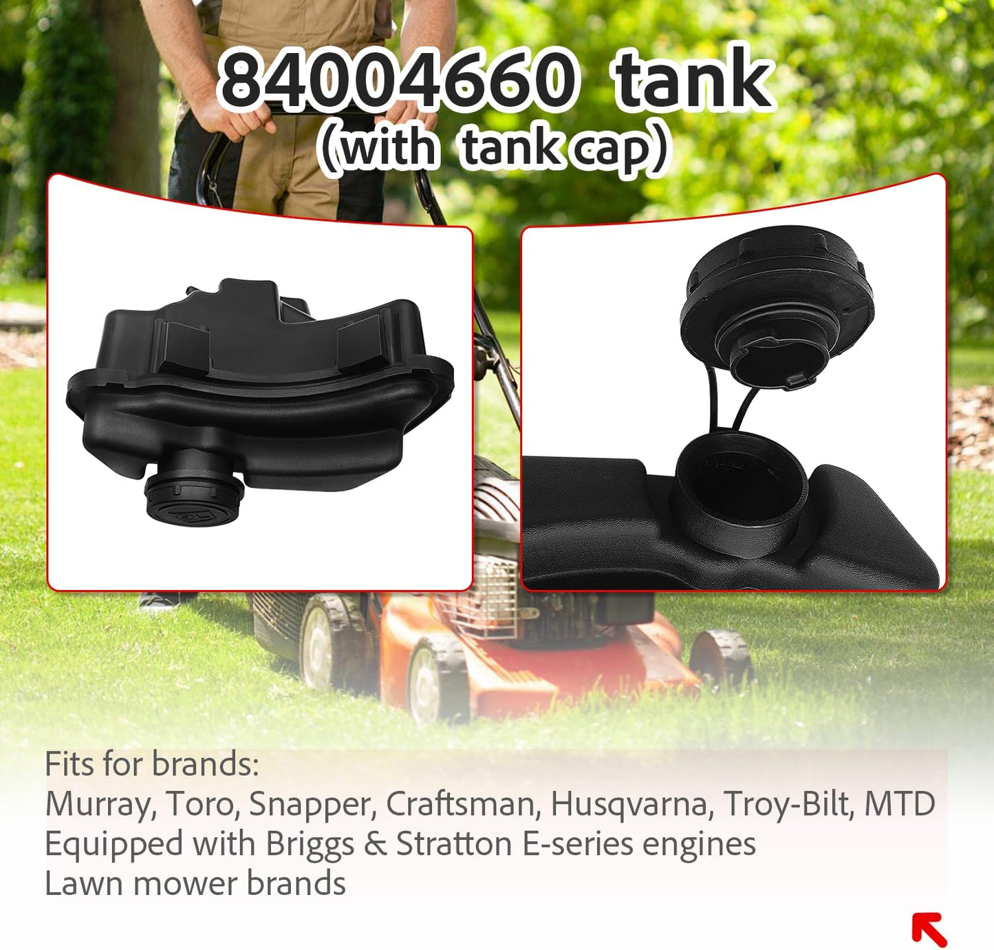 Tanque gas comp B&S E450 E500