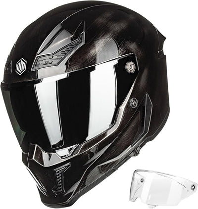 Casco cara completa DOT ECE MF509 doble visera Pinlock gris