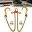 Cadena remolque brida V grado 80 5/16 3 pies 5400 lb