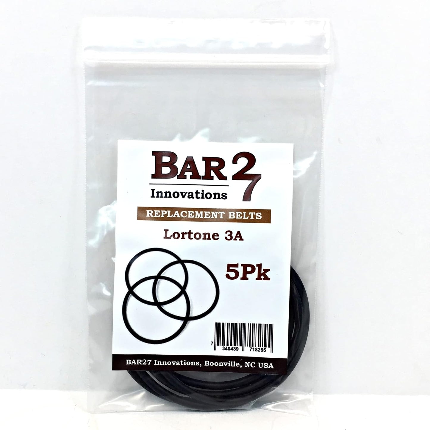 Correas repuesto vaso roca LORTONE 3A KomeStone K1 K3