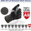 1 Par Guantes Trabajo ANSI A6 Resistentes Cortes