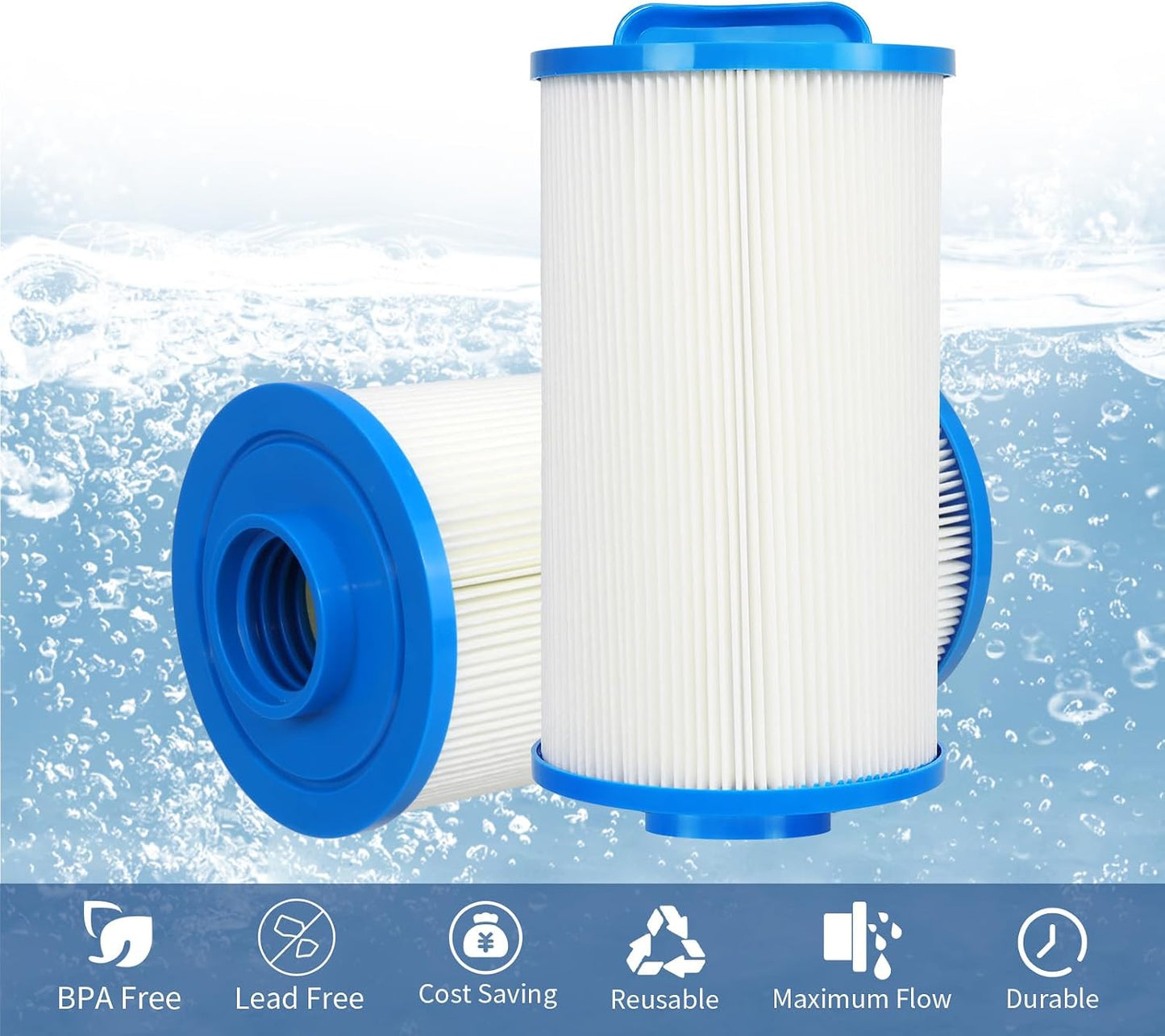 Filtro bañera hidromasaje comp Unicel 4CH-935 35sqft 1pza