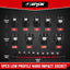 Set 9 Dados Impacto Nano 3/8" Cr-Mo Espacio Reducido