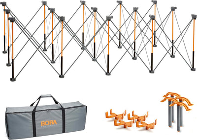 Mesa plegable trabajo 30pulg 4x8pies 6000lb