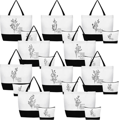 20 Bolsas Regalo para Mujer Cristiana Inspiradora Fe
