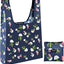 Bolsas compras reutilizables plegables portátiles