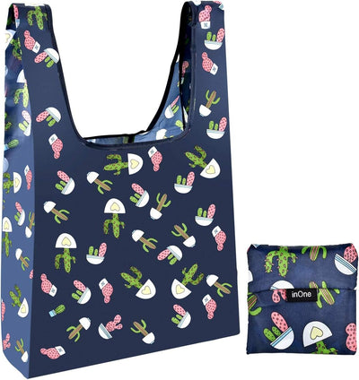 Bolsas compras reutilizables plegables portátiles