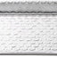 Bandeja cuadrada acero inox patrón panal 14x14pulg