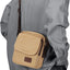 Bolso cruzado hombre lona tipo mensajero