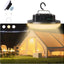 Luz desplegable para tienda LED recargable 3 modos impermeable