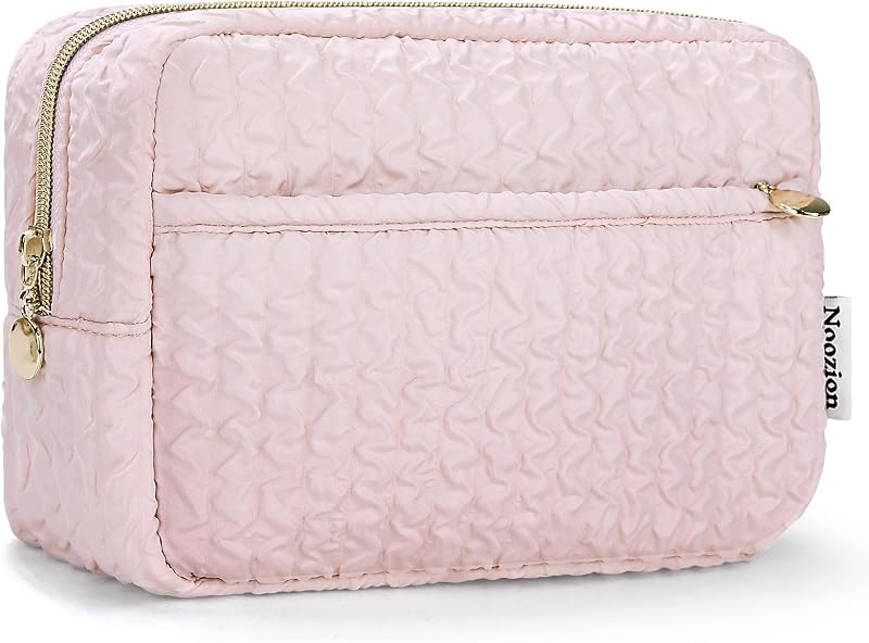 Bolsa maquillaje viaje acolchada organizadora para mujer
