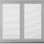 Cubierta ventilación metal rejilla 16x8" pack 2