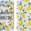 Paños de cocina de limón Hello Sunshine 18 x 26