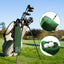 Toalla golf bordada verde con clip regalo Acción de Gracias