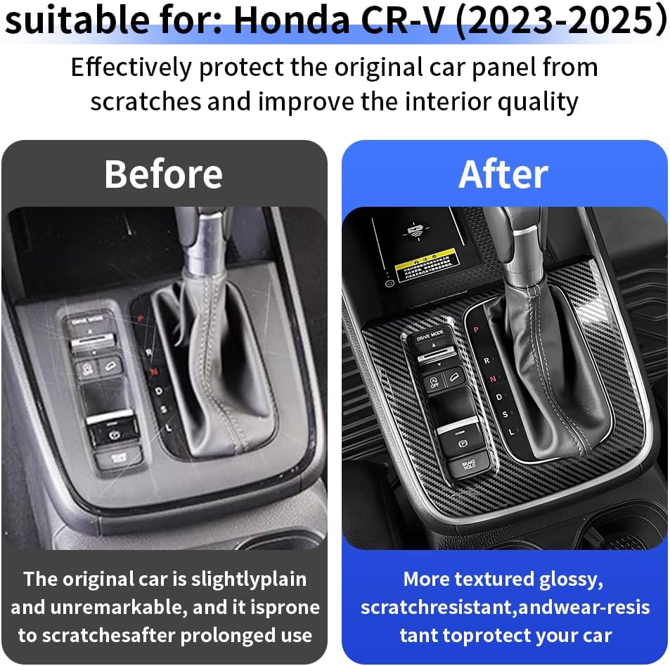 Cubierta palanca cambios control central Honda CR-V 23-26