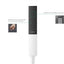 Cabezal ducha Rainfinity 2" pulverizador blanco