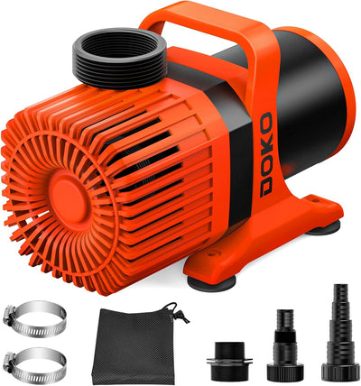 Bomba sumergible estanque 6600 GPH 500 W ultra silenciosa